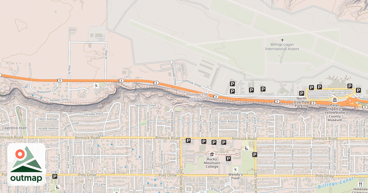Map of Positively 17th St
