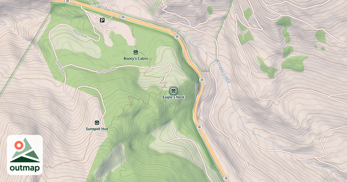 Map of Eagle's Nest