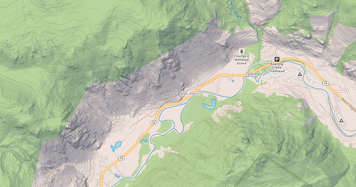 Map preview of Black Arete