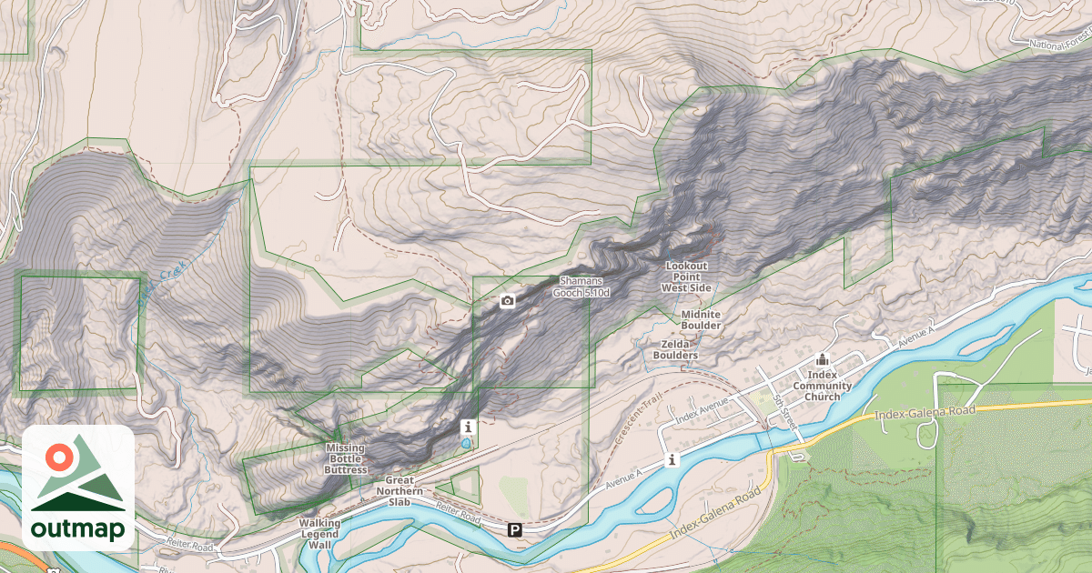 Map of Shamans Gooch