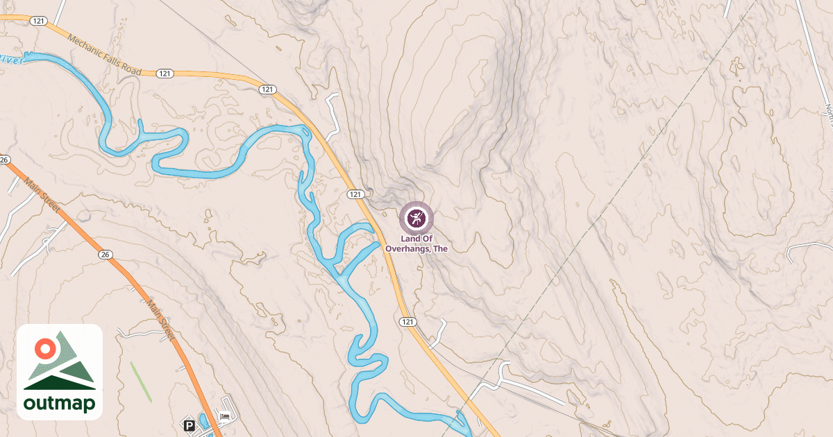 Map of Land Of Overhangs, The