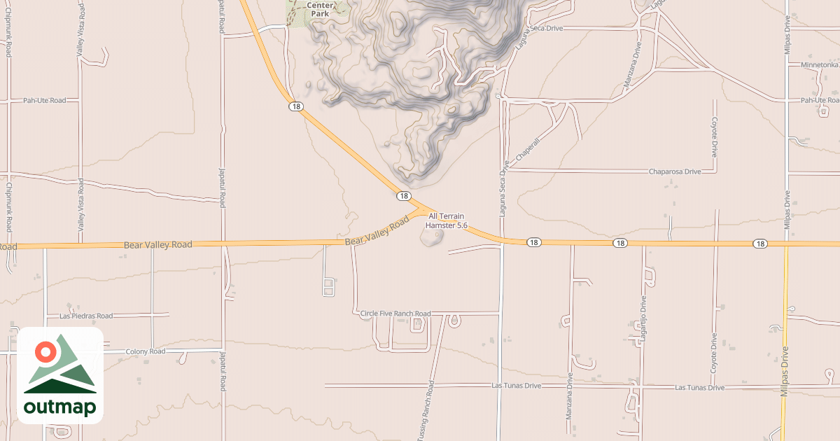 Map of All Terrain Hamster