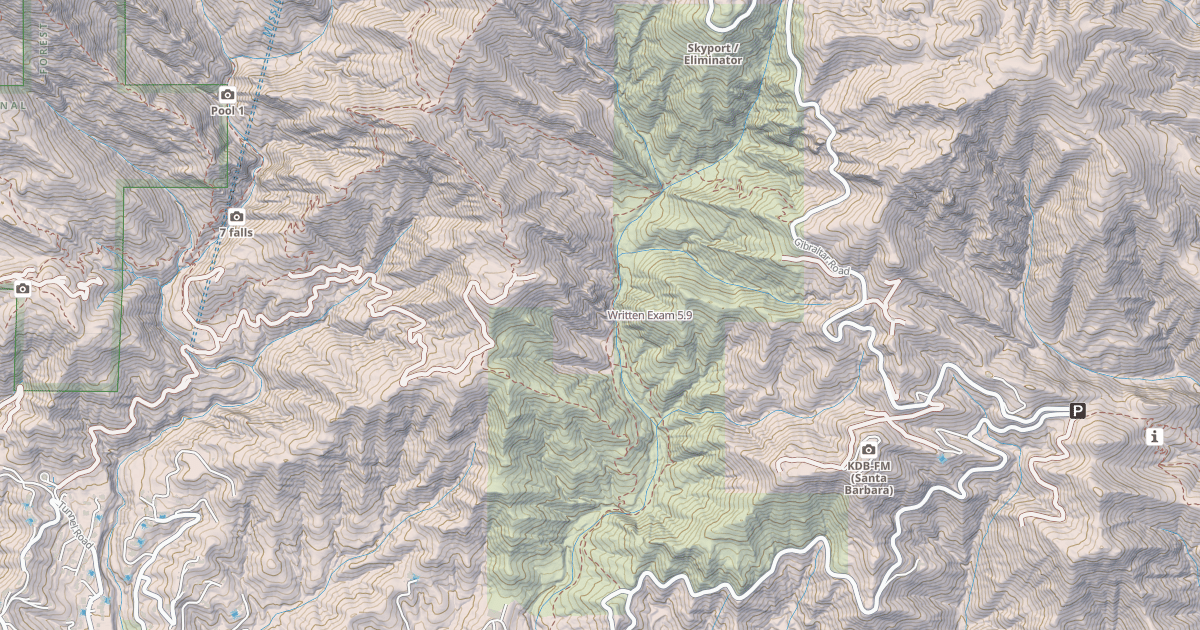 Map preview of Written Exam
