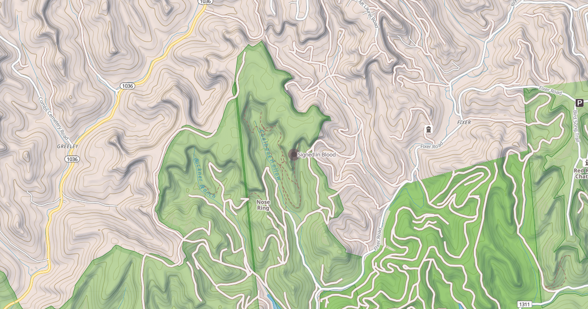 Map preview of Signed in Blood