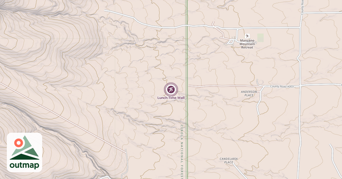 Map of Lunch-Time Wall