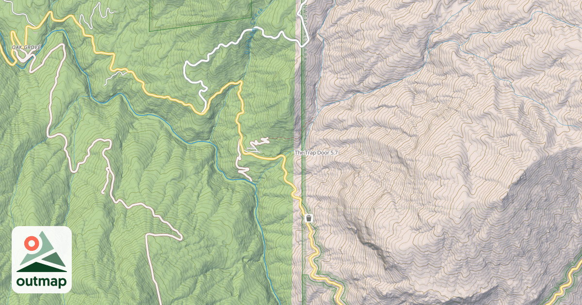Map of The Trap Door