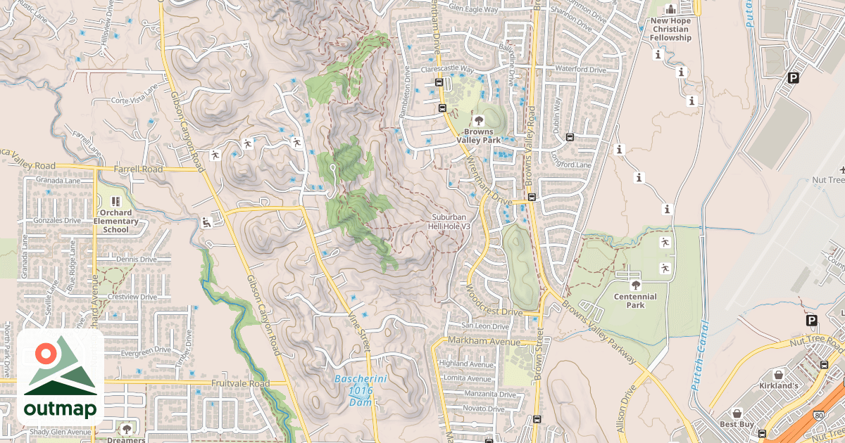 Map of Suburban Hell Hole
