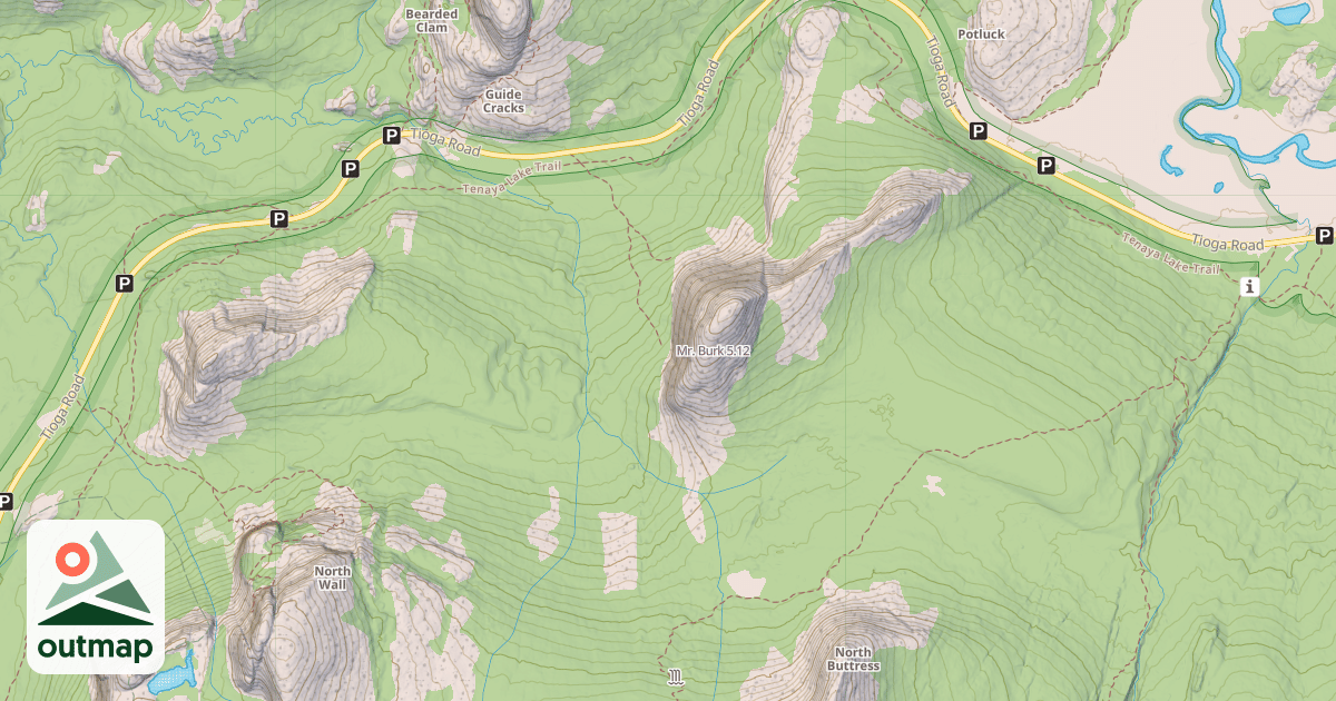 Map of Mr. Burk