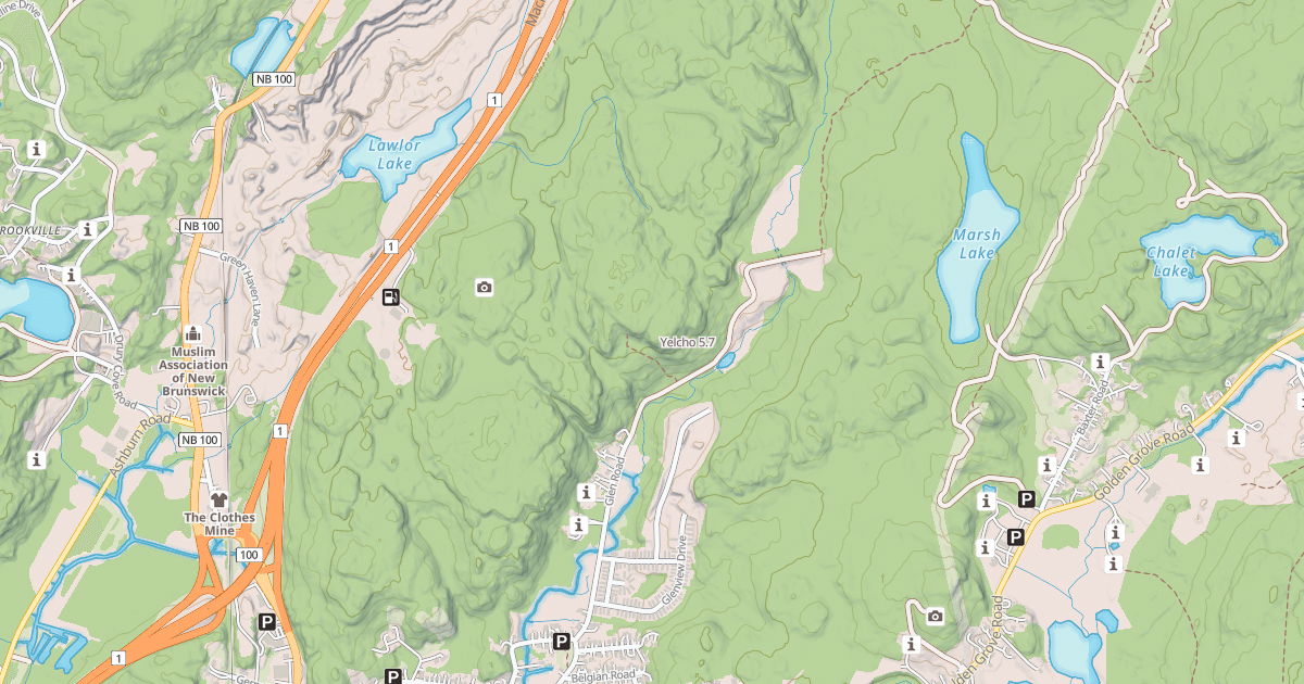 Map preview of Yelcho
