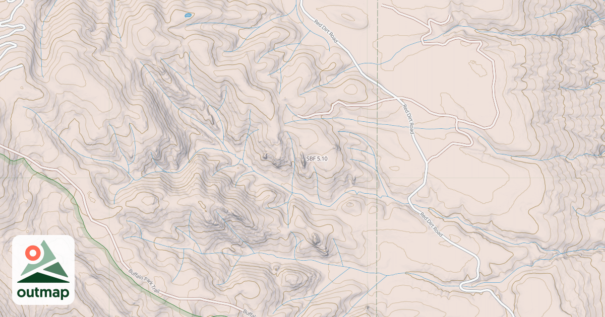 Map of SBF