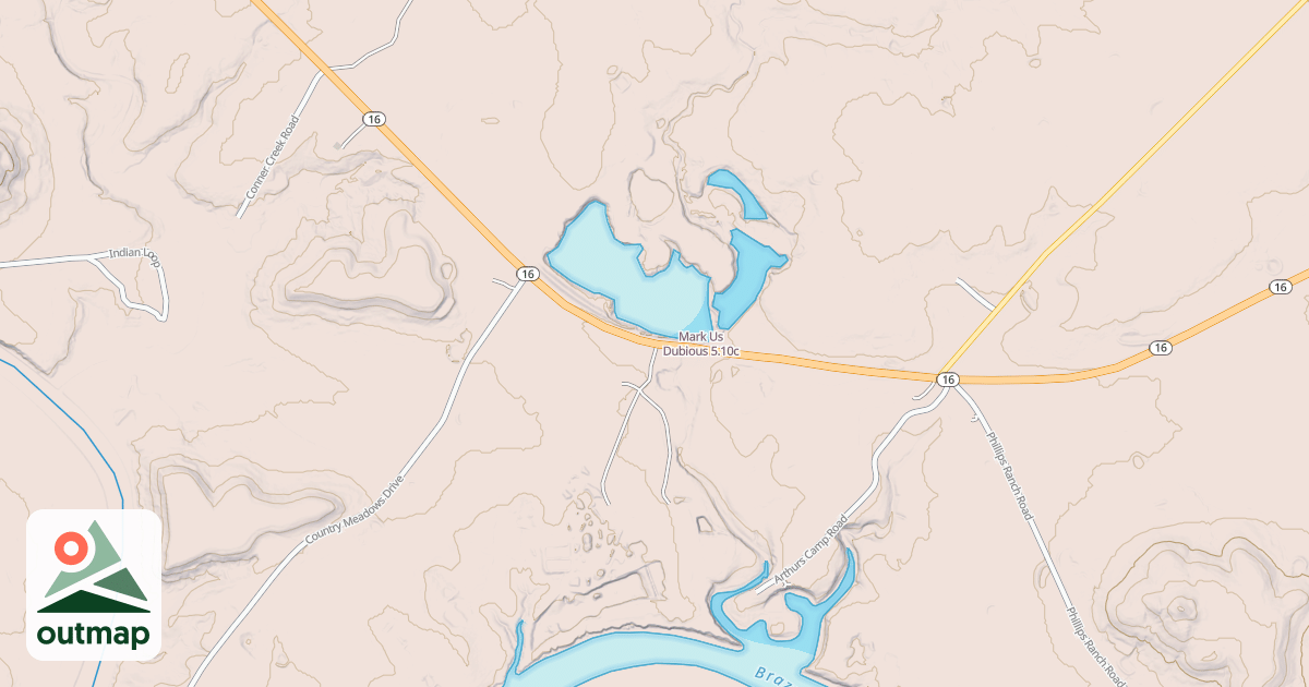 Map of Mark Us Dubious