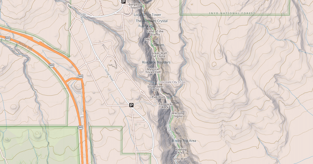 Map preview of Chocolate City