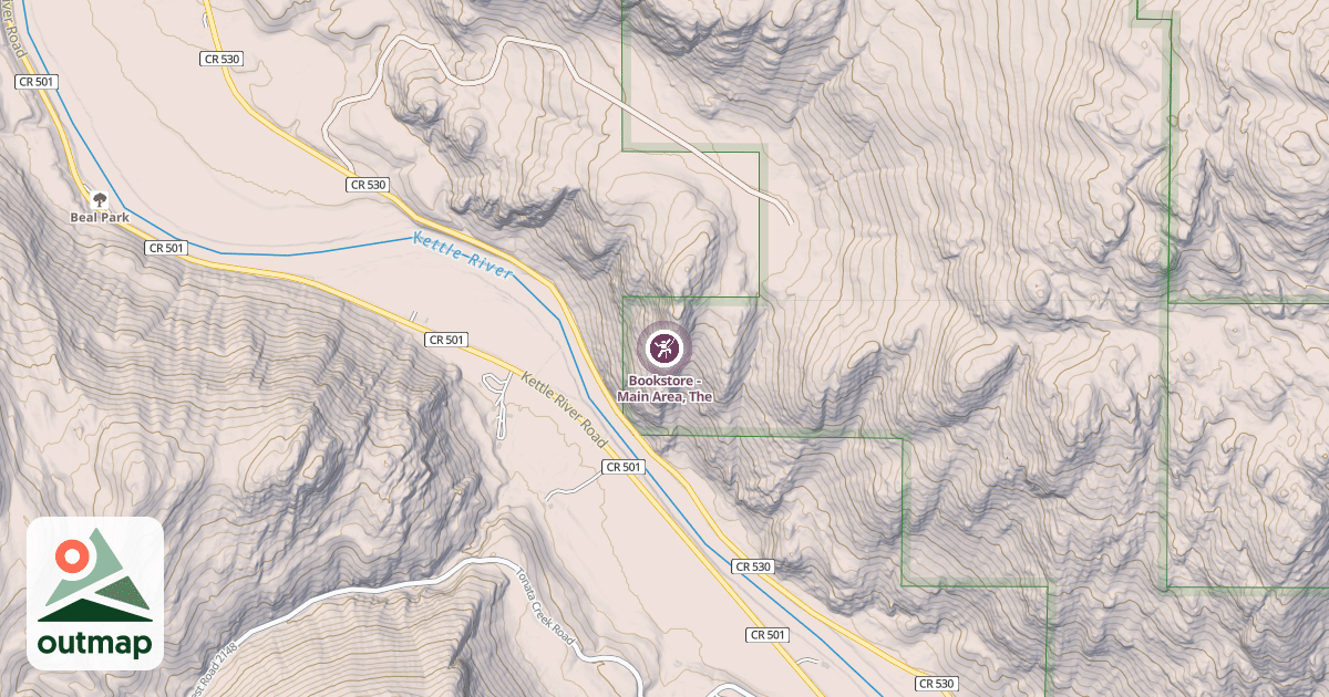 Map of Bookstore - Main Area, The