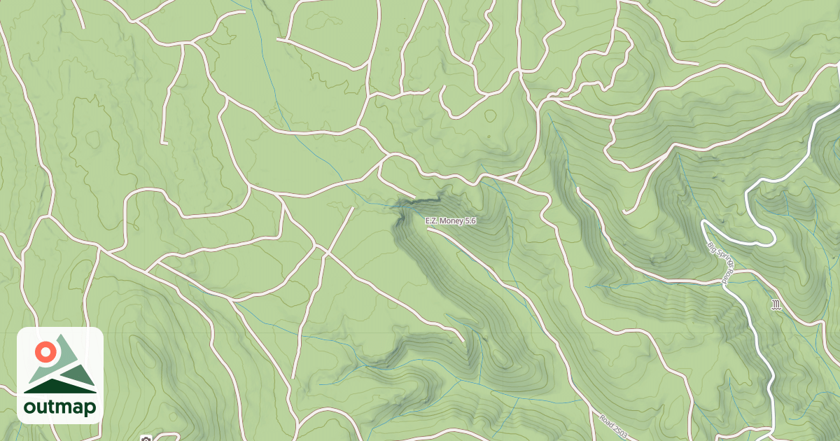 Map of E.Z. Money