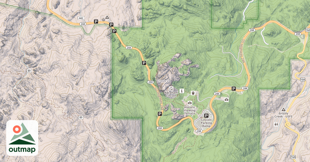 Map of Kronos