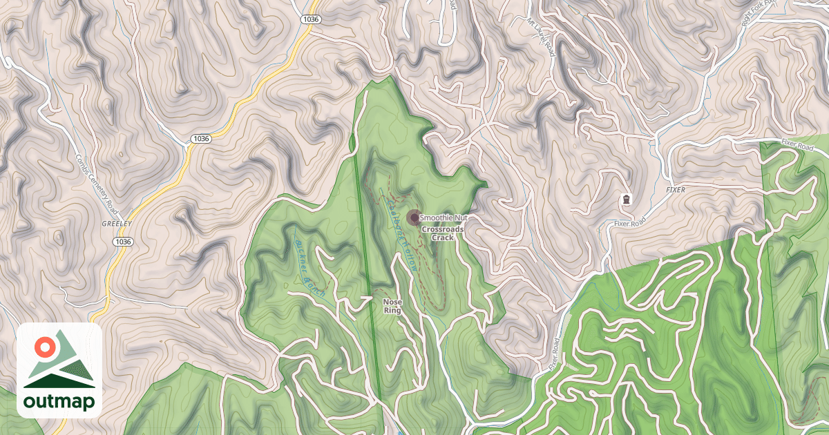 Map of Smoothie Nut