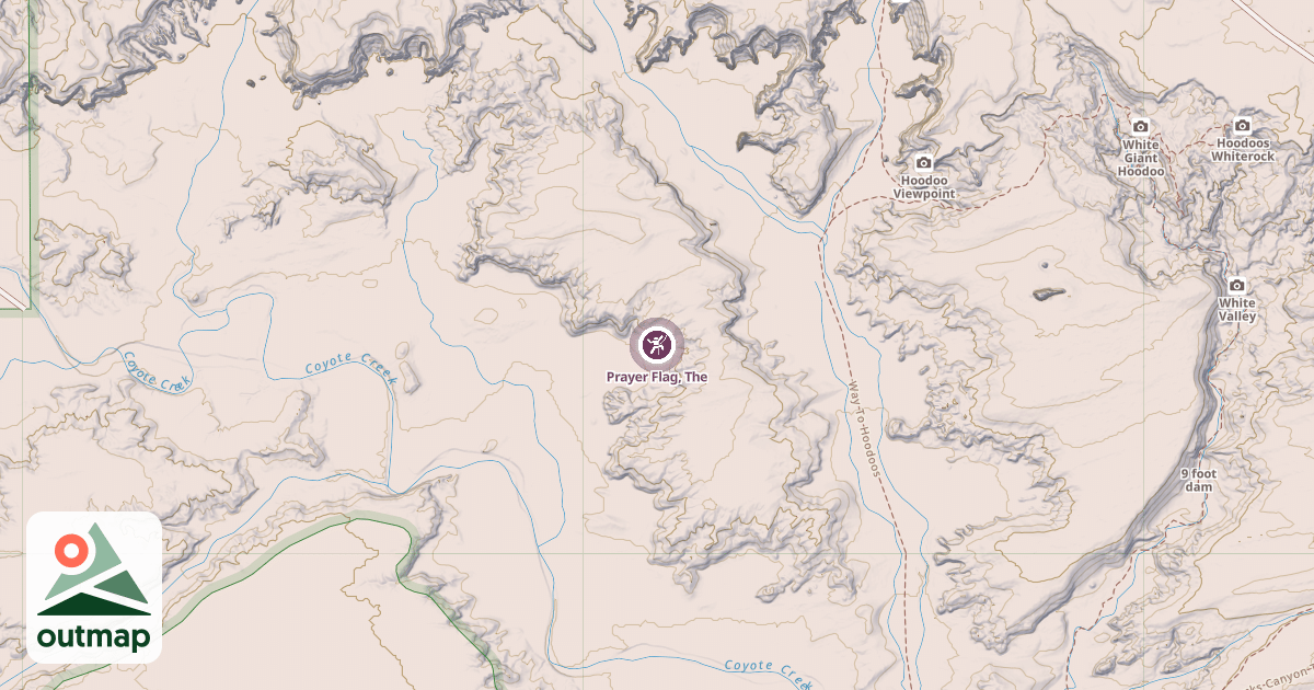 Map of Prayer Flag, The