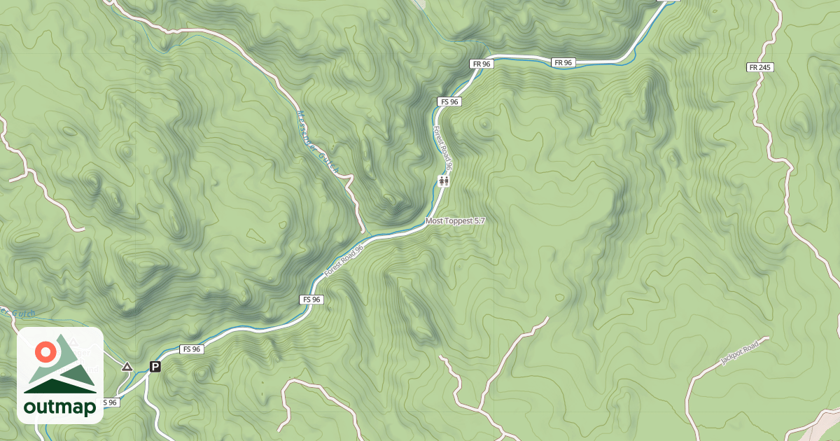 Map of Most Toppest