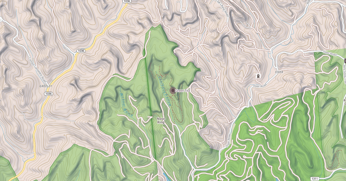 Map preview of Green Tea