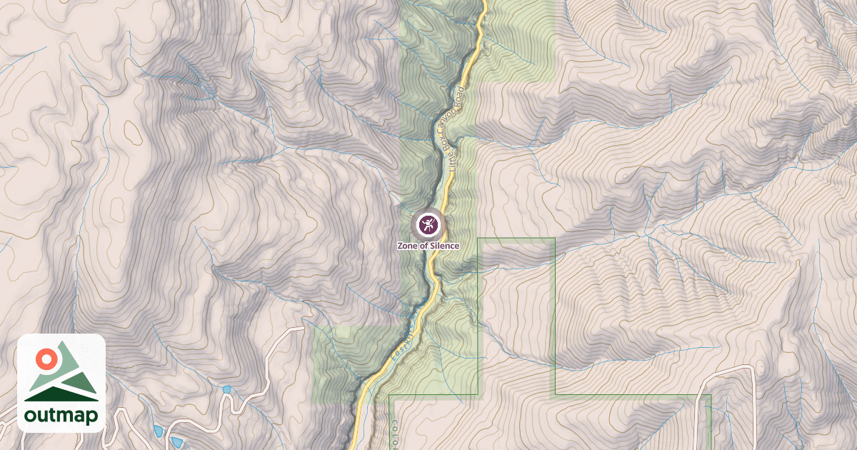 Map of Zone of Silence