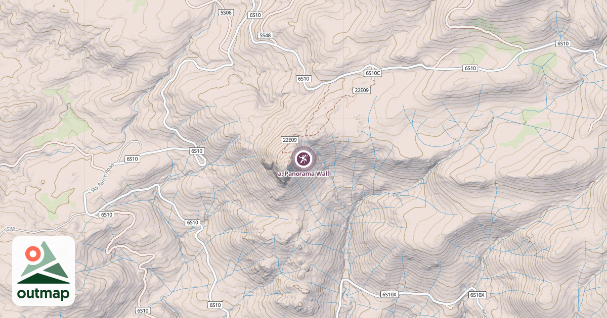 Map of a. Panorama Wall