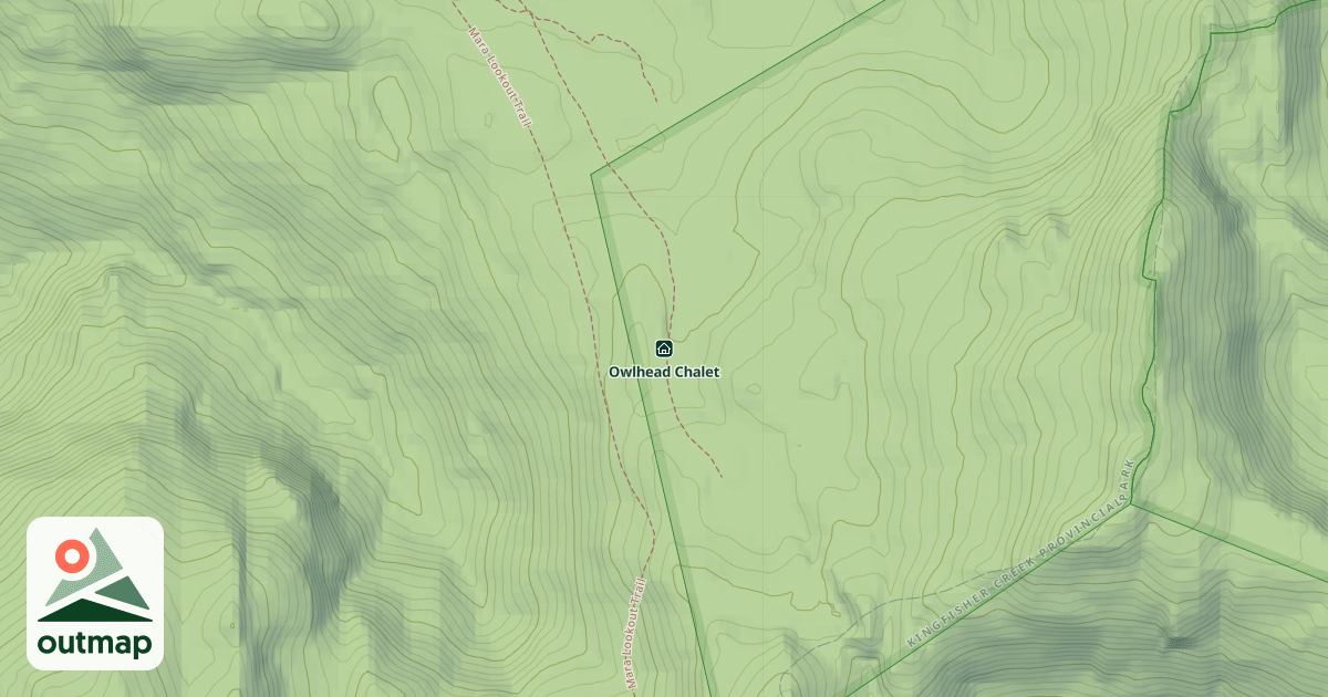 Map of Owlhead Chalet
