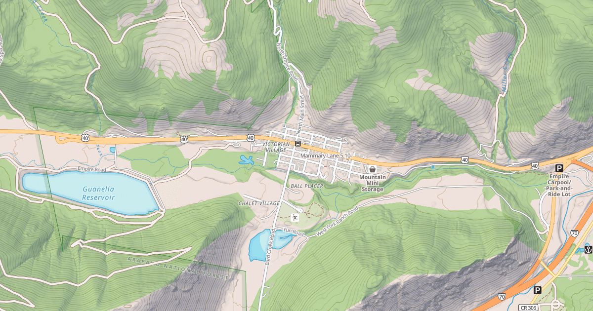 Map preview of Mammary Lane