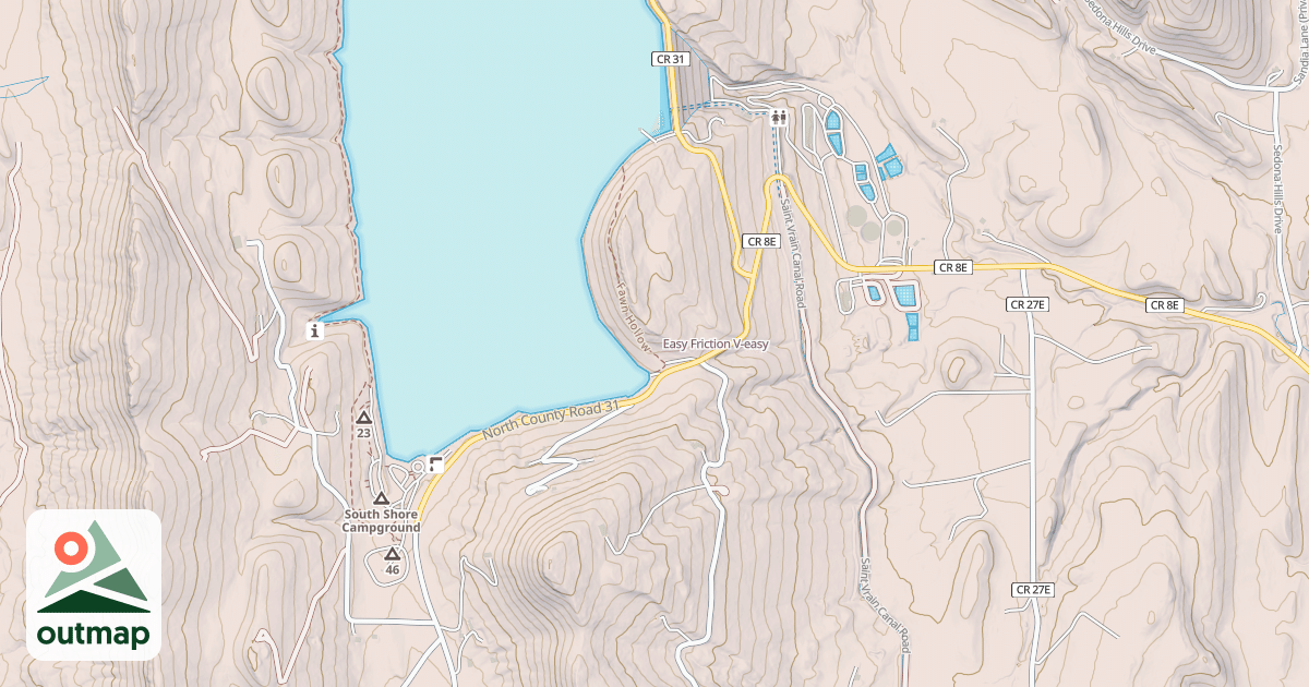 Map of Easy Friction