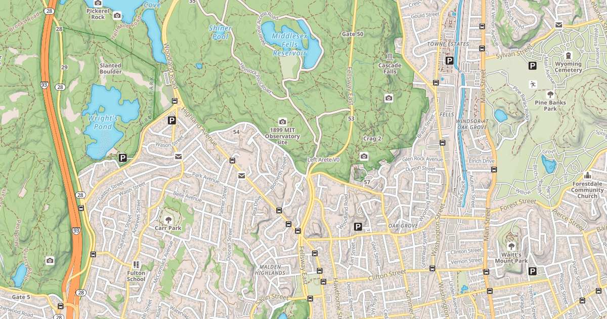 Map preview of Left Arete