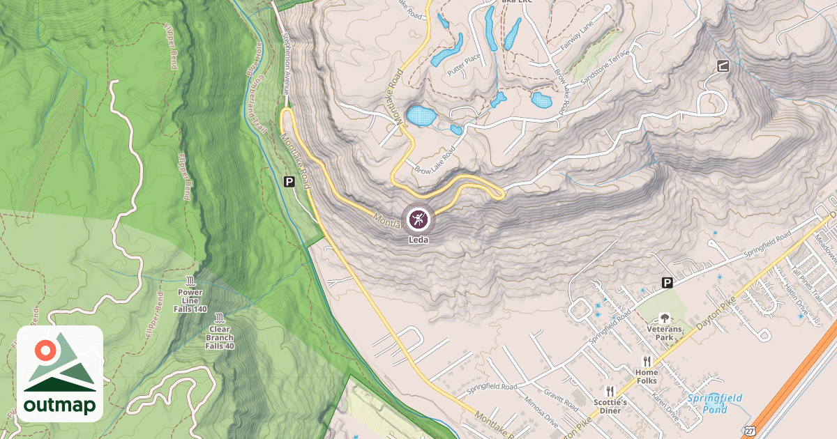 Map of Leda