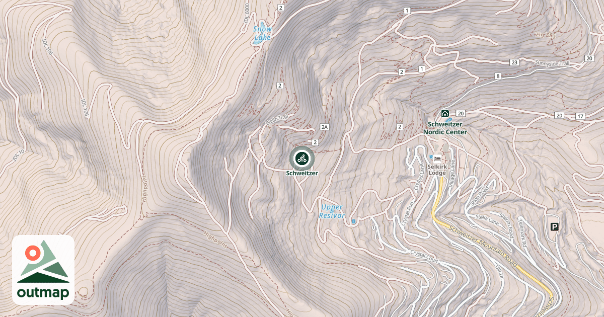 Map of Schweitzer