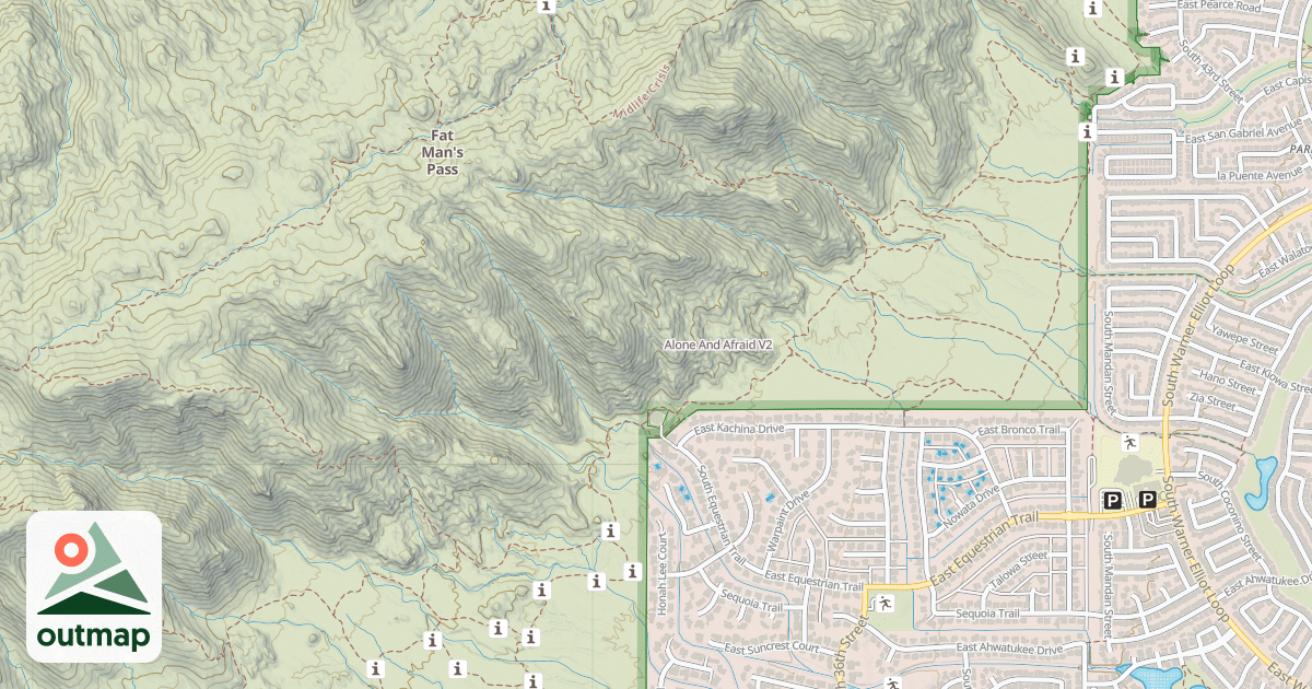 Map of Alone And Afraid