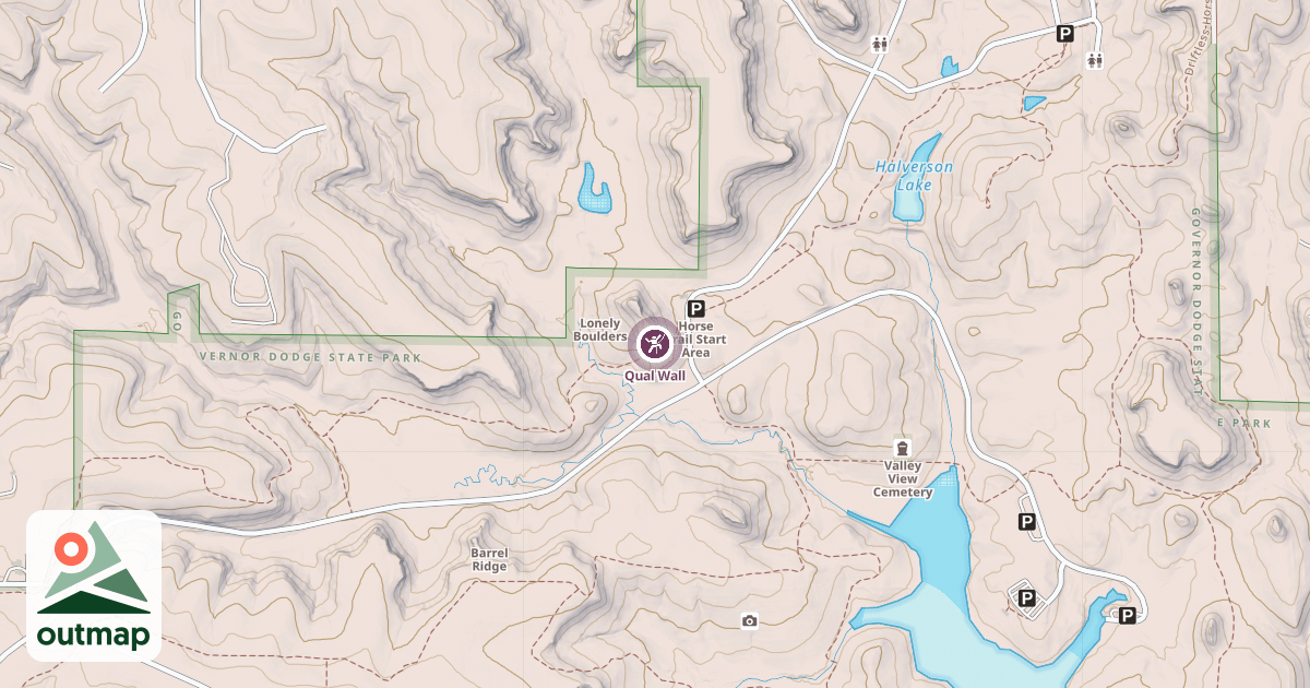 Map of Qual Wall