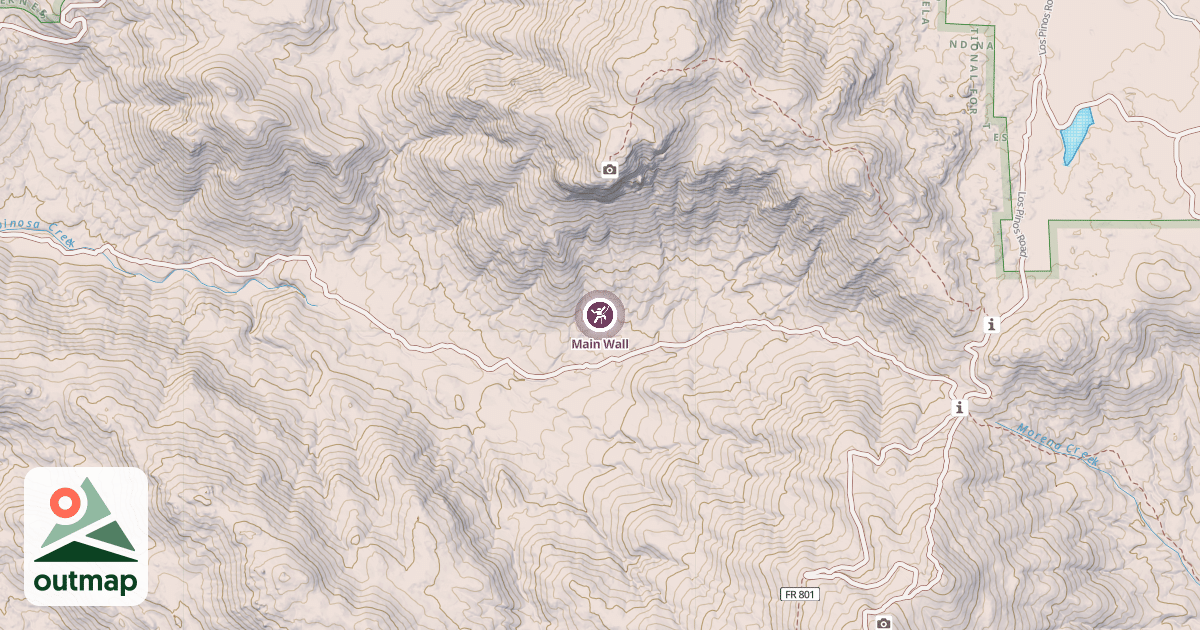 Map of Main Wall
