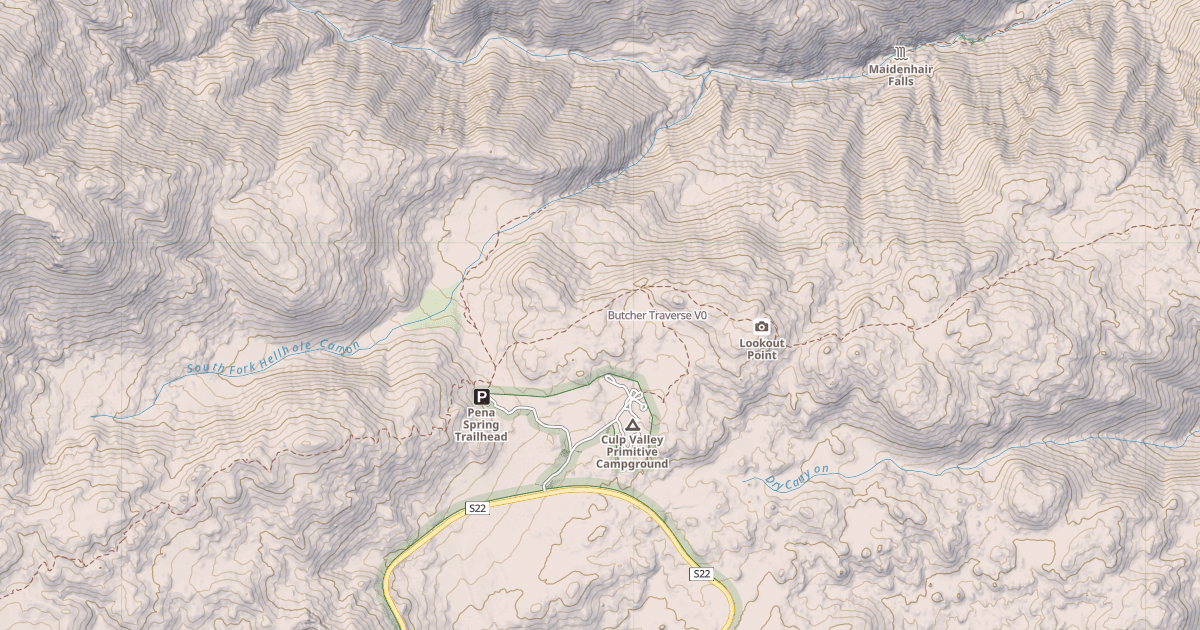 Map preview of Butcher Traverse