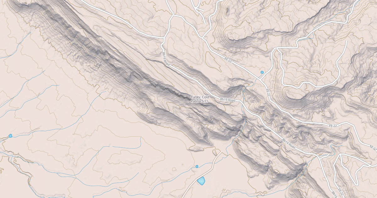 Map preview of Funky, Cold Patina