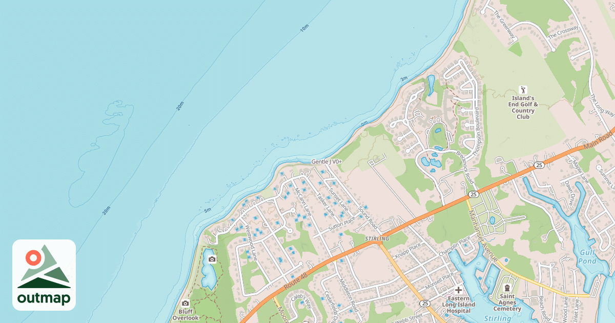 Map of Gentle J