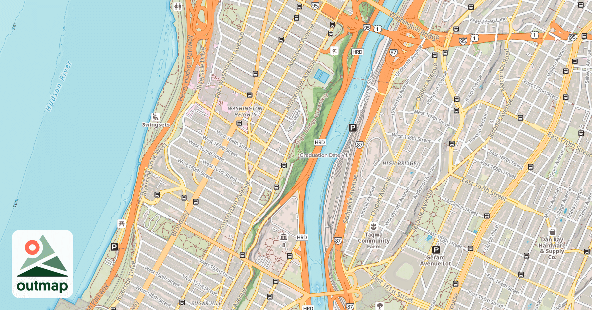 Map of Graduation Date