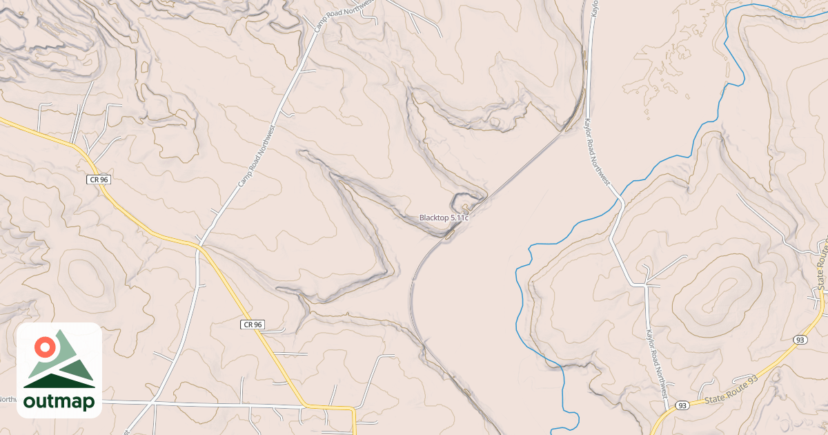 Map of Blacktop