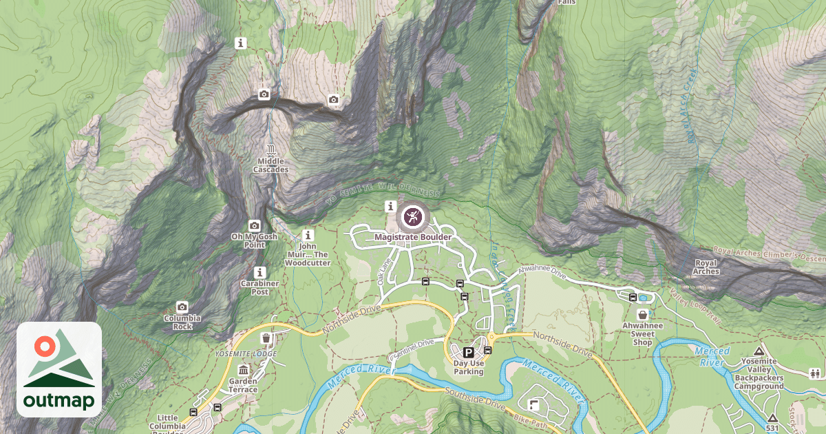 Map of Magistrate Boulder