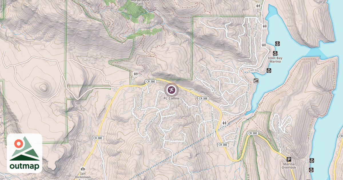 Map of Ft. Collins