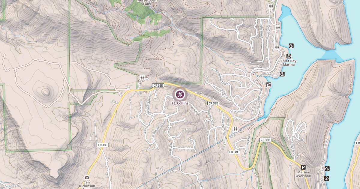Map preview of Ft. Collins