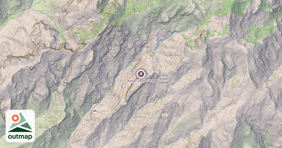 Map of Ranger Danger Wall