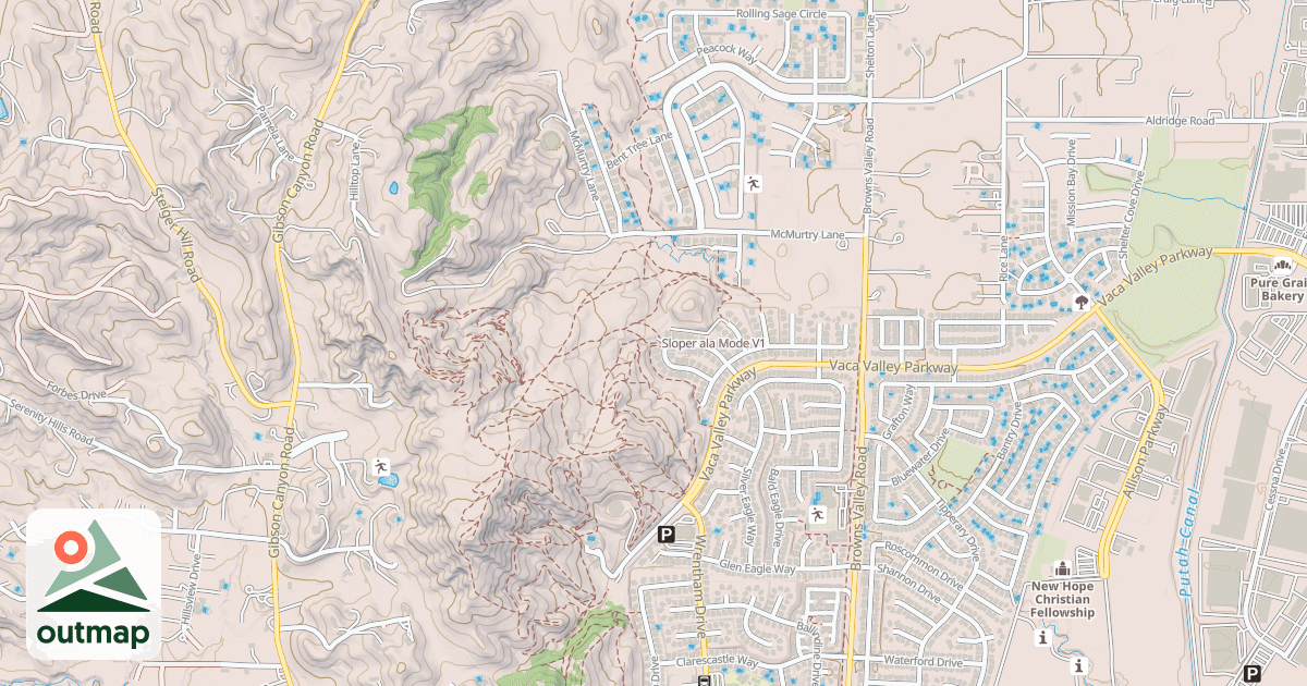 Map of Sloper ala Mode