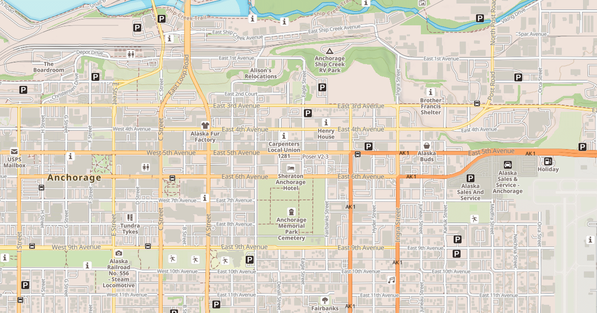 Map preview of Poser