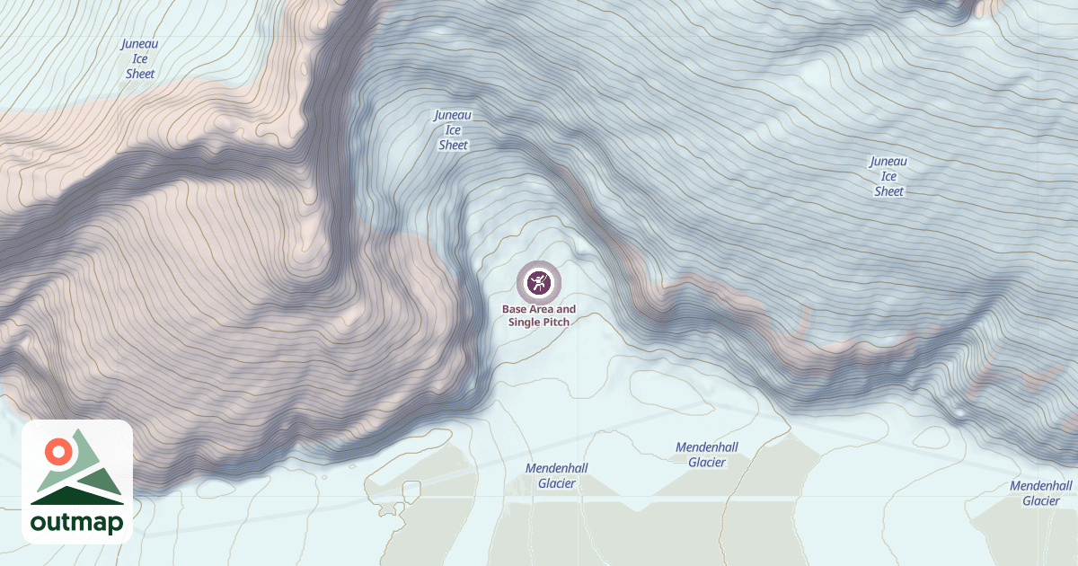 Map of Base Area and Single Pitch