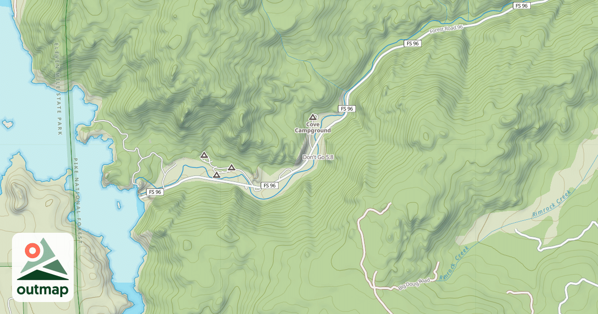 Map of Don't Go