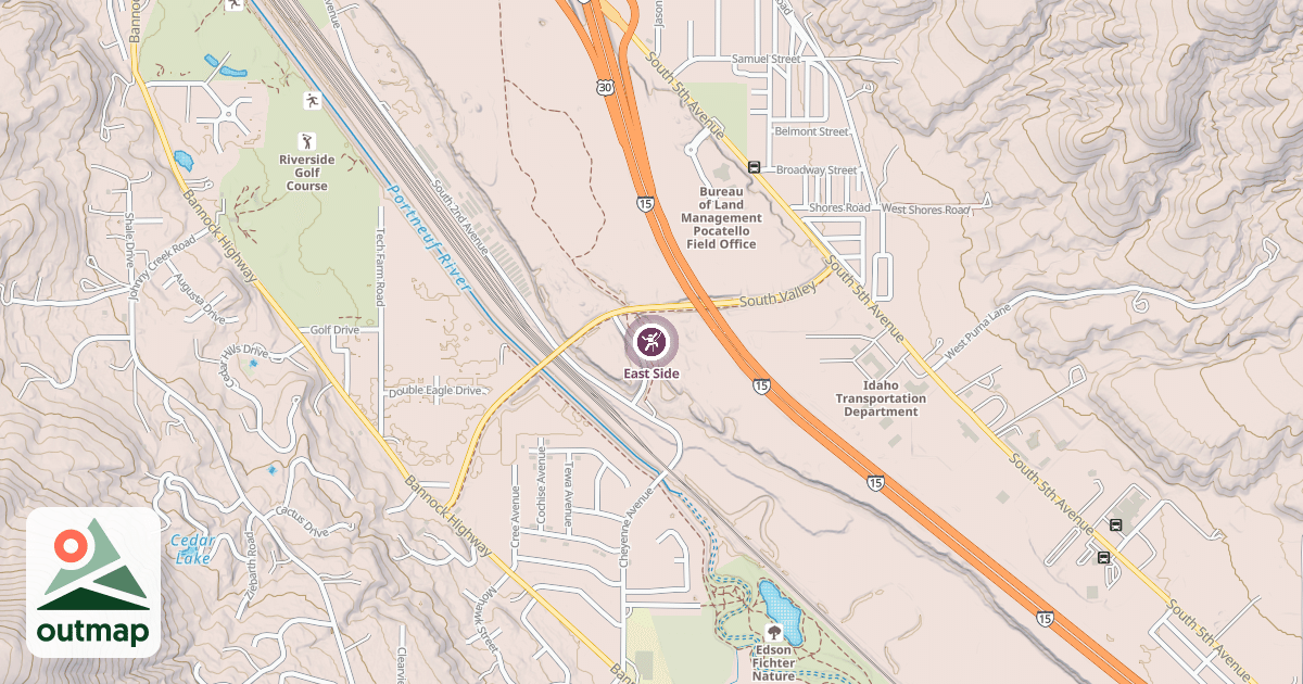 Map of East Side