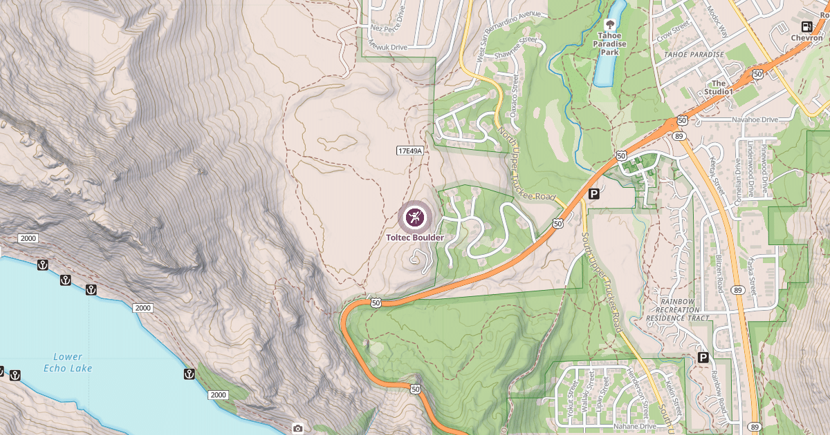 Map preview of Toltec Boulder