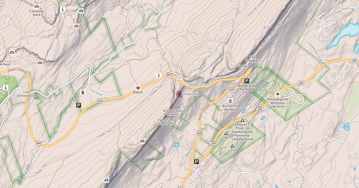 Map preview of Disneyland